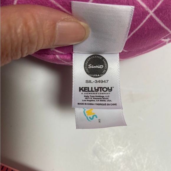 Squishmallows Hello Kitty My Melody Kaiju Plush 10" Tall Sanrio Kellytoy 2023 - Picture 6 of 11